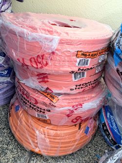 250 ft. 10/2 Solid Romex SIMpull CU NM-B with G Wire Pink Coil