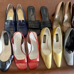 Lot of 9 Pairs of Women’s Shoes