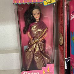 Barbie In India Brunette Barbie Doll, $40