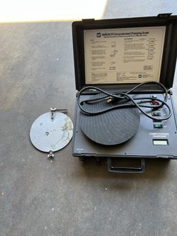 Vintage Tif 9000CR  A/C. Computerized Charging Scale Meter HVAC