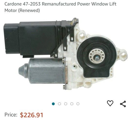 Cardone 47-2053 Remanufactured Power Window Lift Motor (Renewed)


