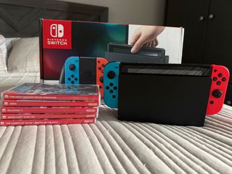 Nintendo Switch Red & Blue Joy Cons 2017