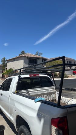 68”x76” roof/ladder rack plus curt receiver hitch