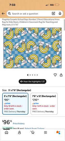 Classroom Decor Teacher Rug Carpet Pencil Themed SEALED NEW