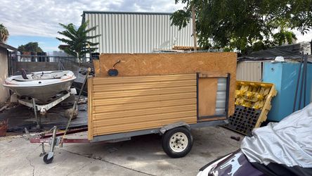 Custom Built Enclosed Utility Trailer