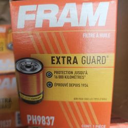 6 FRAM EXTRA GUARD  PH9837 OIL FILTERS BRAND NEW