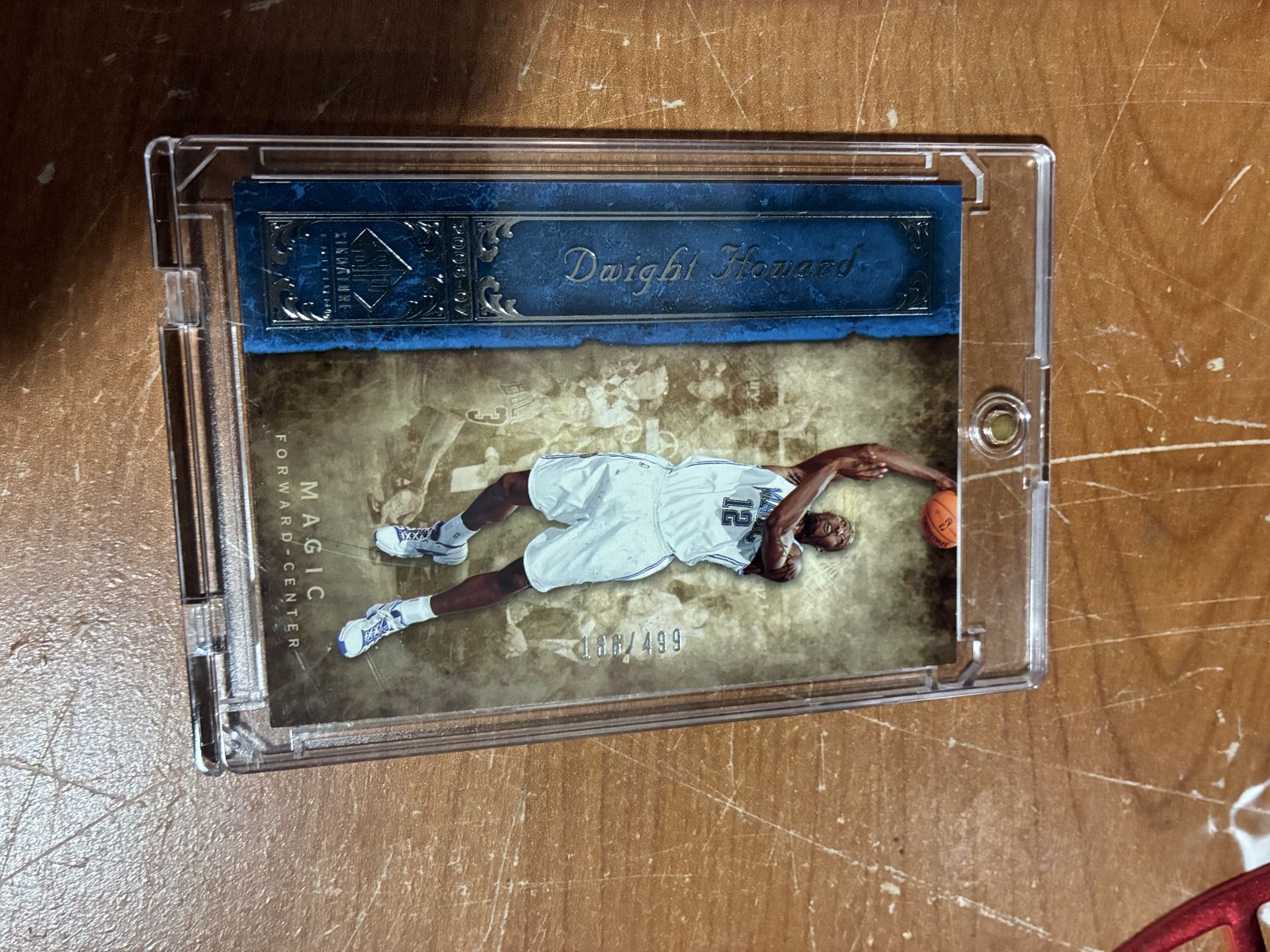 Dwight Howard numbered card /499