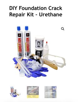 RadonSeal Foundation Repair Kit 10 Feet Coverage