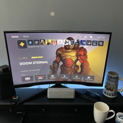Samsung Odyssey G5 27” Curved 1440 P 165 Hz Monitor