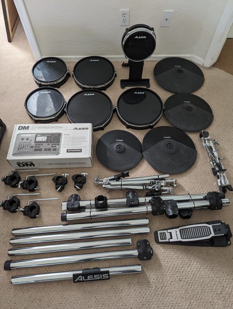 Alesis DM10X 6-Piece Kit Electric Drum Set