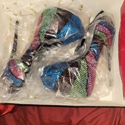 SEXY HIGH HEEL SHOES SIZE 8