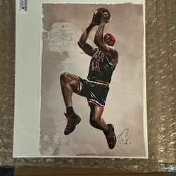 Dennis Rodman Painting