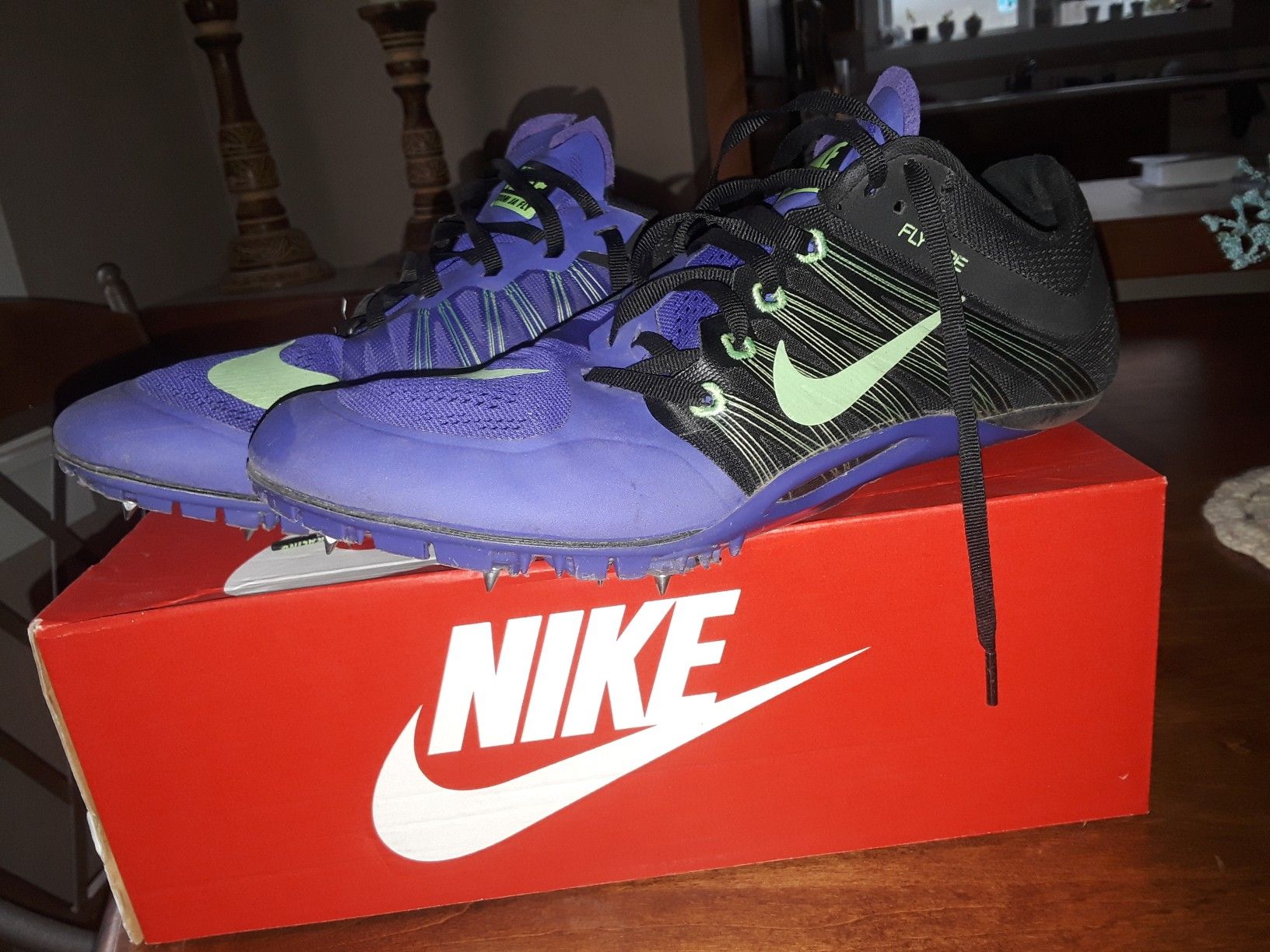 Nike track spikes size 10.5