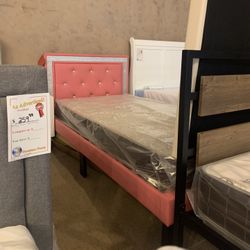 Pink Twin Bed Frame 