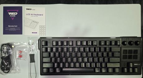 K1 Pro Macro Keyboard, Wired Only Full-Key Programmable On-Board Keypad