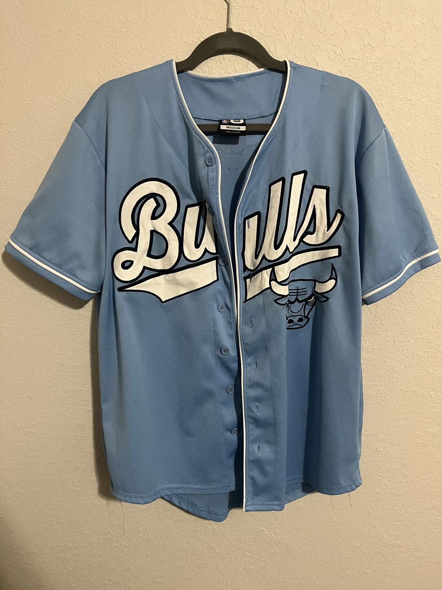 Bulls Baseball Jersey 