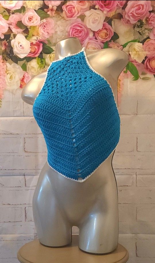 Crochet Halter Top 