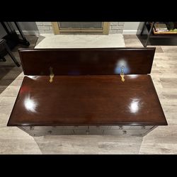 Set: Trunk-style Center Table With Matching End Tables