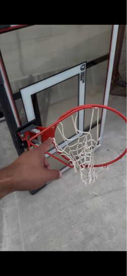 Basketball hoop watch video