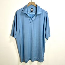FootJoy Polo Shirt Men’s XL Performance Stretch Golf Casual Short Sleeve w/Logo