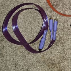 ERUMPENT HiFi OCC 2RCA Cable Hi-end Pure Copper Flat Belt with Gold-plated 2RCA to 2RCA Male Plug Audio Cable for CD Amplifier 250617