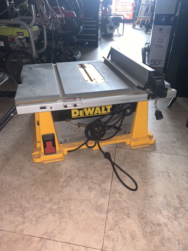 Dewalt dw744 10” Table Saw No Stand for Sale in Tampa, FL OfferUp