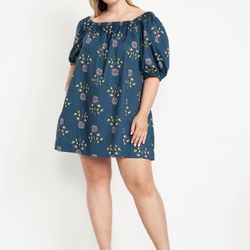Old Navy,  Floral Mini Swing Dress XXL