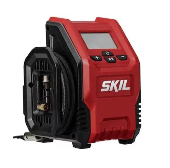 SKIL PWRCORE IF5943-00 12-VOLT 12V CORDLESS DIGITAL AIR INFLATOR - NEW!