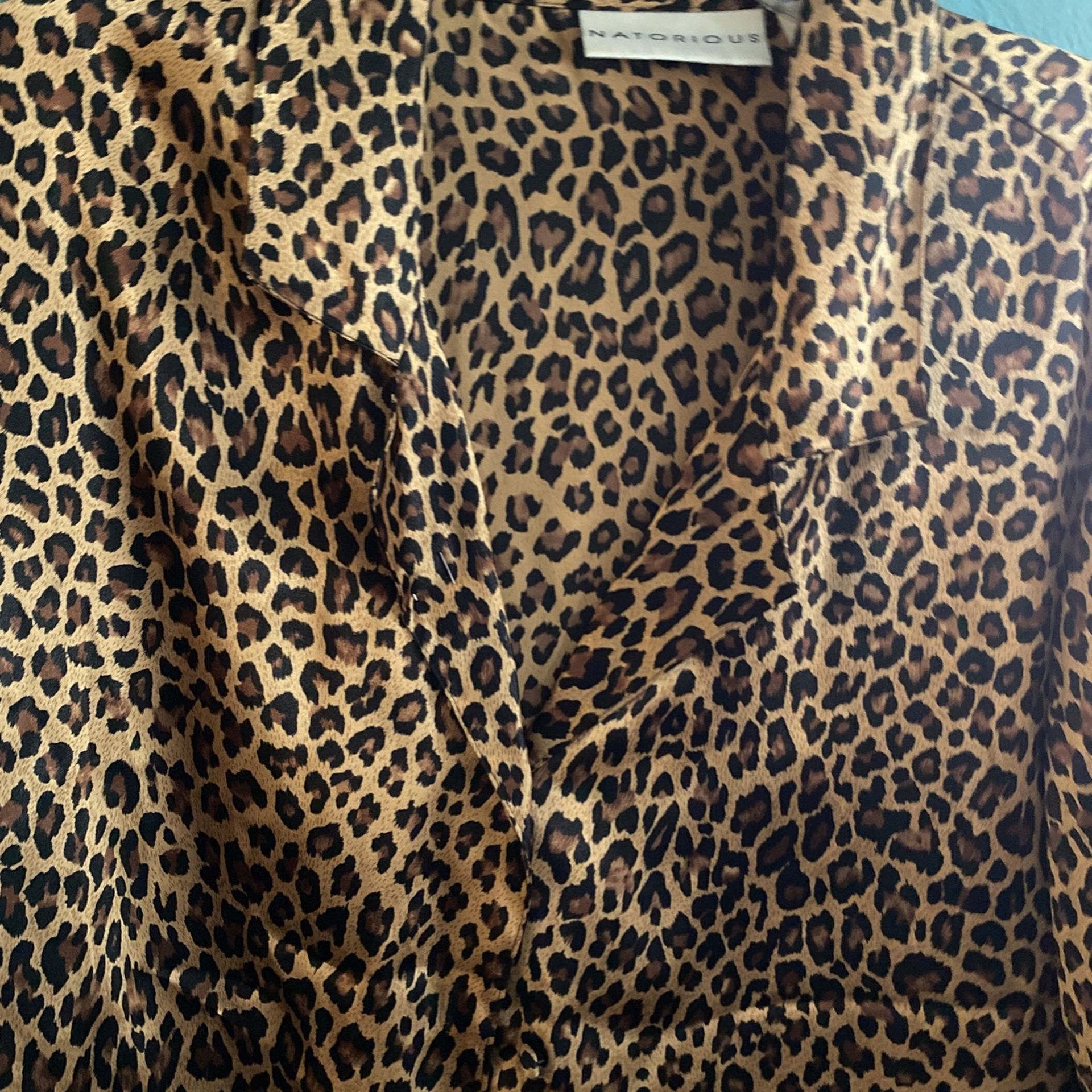 Leopard Print Blouse