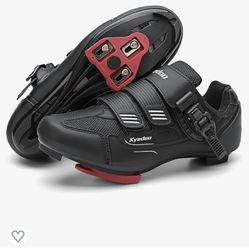 Unisex Cycling Shoes Compatible with Peloton Bike Shoes Indoor Clip in Peleton Road Bike Bicycle Riding Racing Biking Shoes with Delta Cleats for Mens