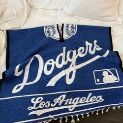 Large Dodger Poncho