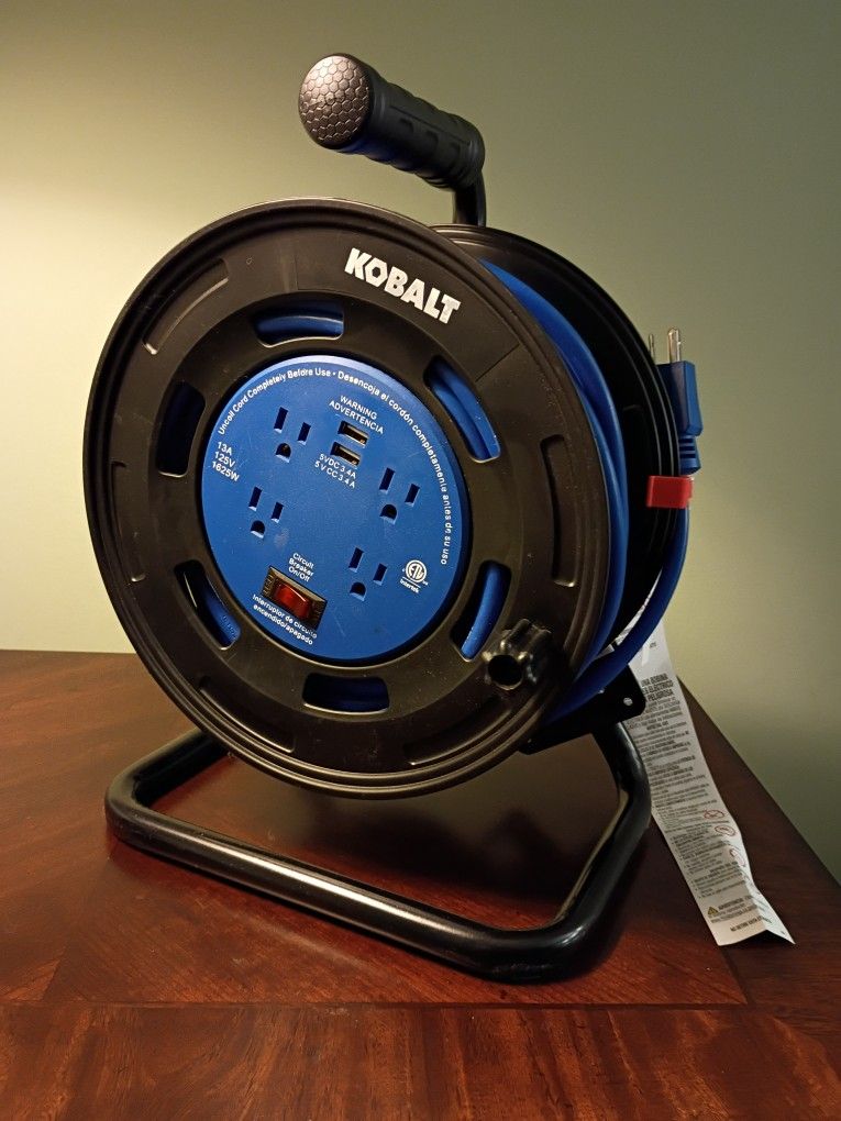 Kobalt 80 foot Extension Cord Reel