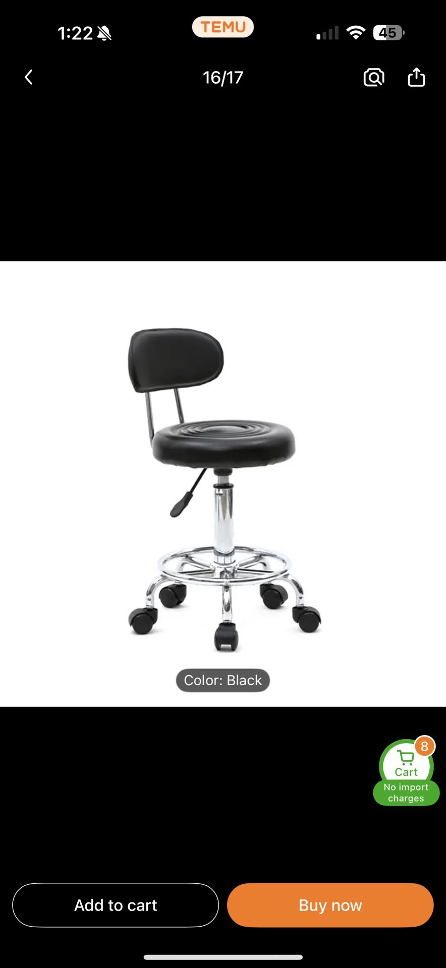 Adjustable chair Brand new