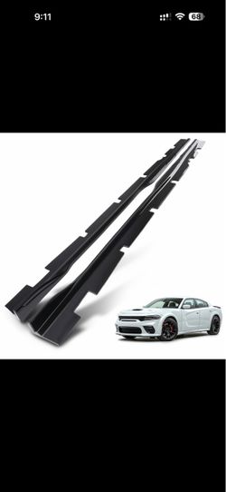 Dodge charger side skirt