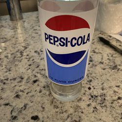 Vintage Pepsi Glass