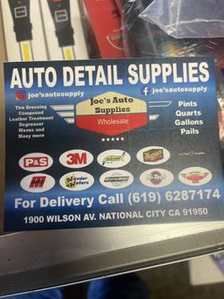 AUTO DETAIL SUPPLIES 