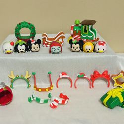 Disney CHRISTMAS Tsum Tsum Set (Great Stocking Stuffer!! Advent Gifts)