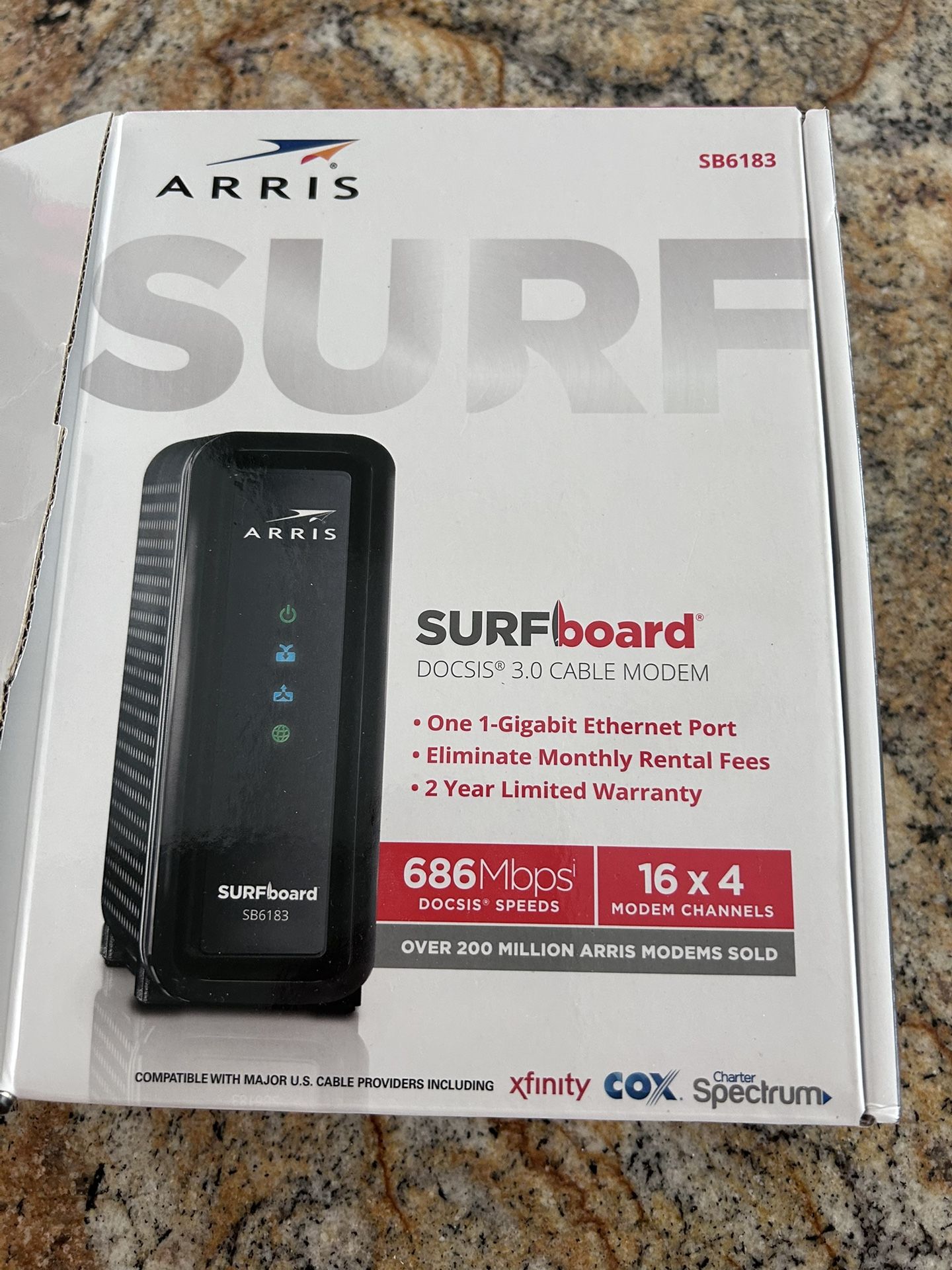 Arris Surfboard modem - New In the Box