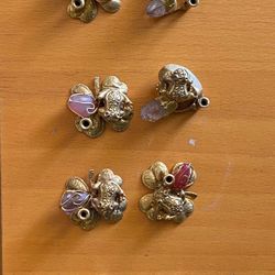 Fengshui Quartz Frog Incense Burner Vintage
