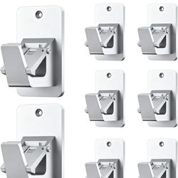 Adhesive No Drill Curtain Rod Brackets