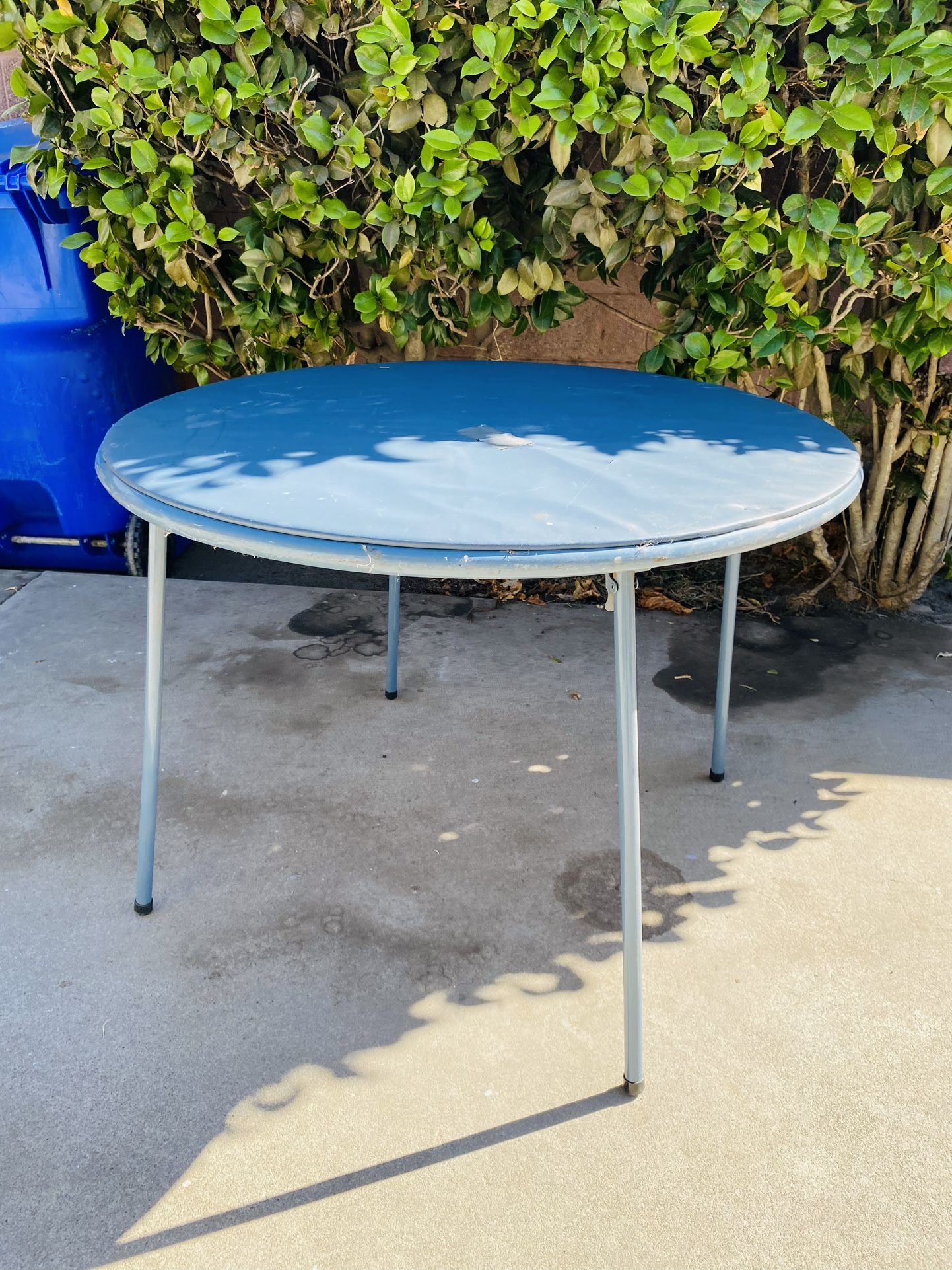 Foldable Table For Indoor Or Outdoors 