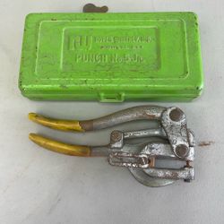 Vintage Whitney #5 Hand Punch