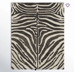 8x10 Zebra Rug