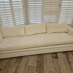 Ivory Couch Crate And Barrel
