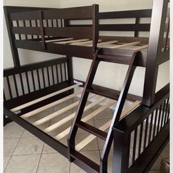 Litera Twin Y Full Size Nueva En Su Caja  No Colchon 