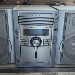 Sharp XL-MP130 Micro Component System. 
Features a 5-disc CD changer