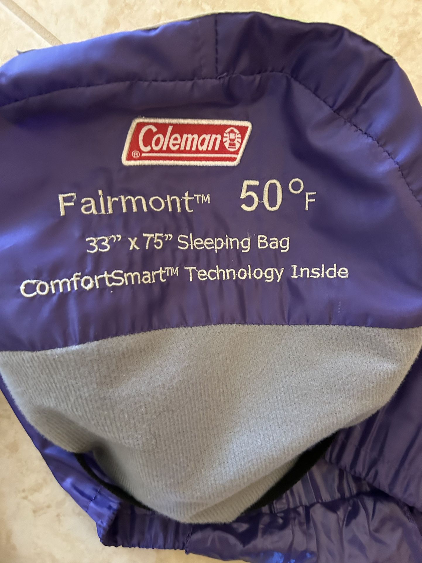 Coleman Fairmont Sleeping Bag- 50 Degree