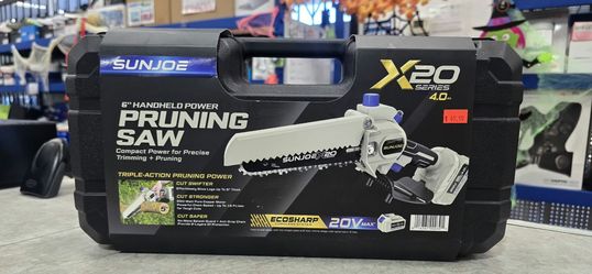 Sunjoe 6" Handled Power Pruning Saw X20 Series 4.0