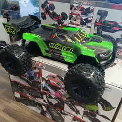 Arrma Kraton BLX 6s Brushless Electric RC Truck 65pmh  March Madness special deal $ requires 550 plus tax cash only special deal