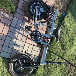 Two Electric Bike No Batteries Or Controllers 